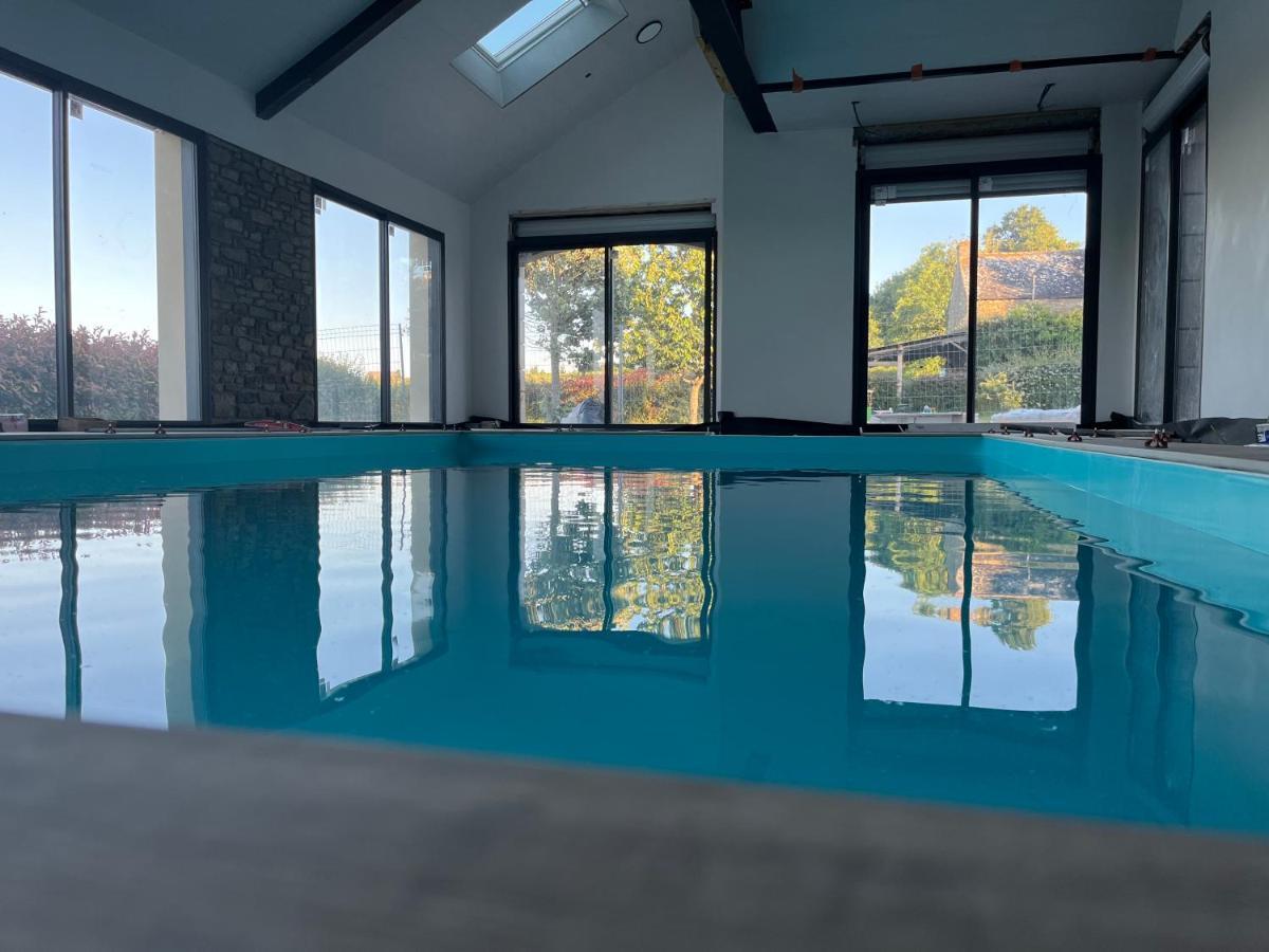 Gite Ti Coz Ex Ti Maen Piscine Interieure 12 Personnes Caden Exteriér fotografie